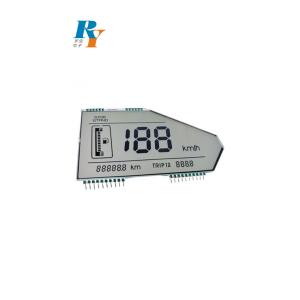 7 Segment Customized Tn LCD Display for Motorcycle Speedometer Screen
