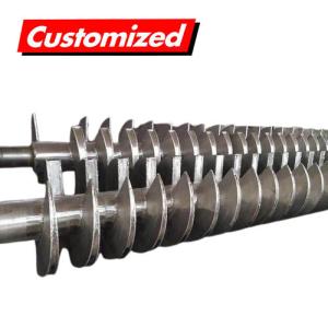 Fully Thread Covered Insulated Jacketed Thermal Screw Conveyor With Adjustable