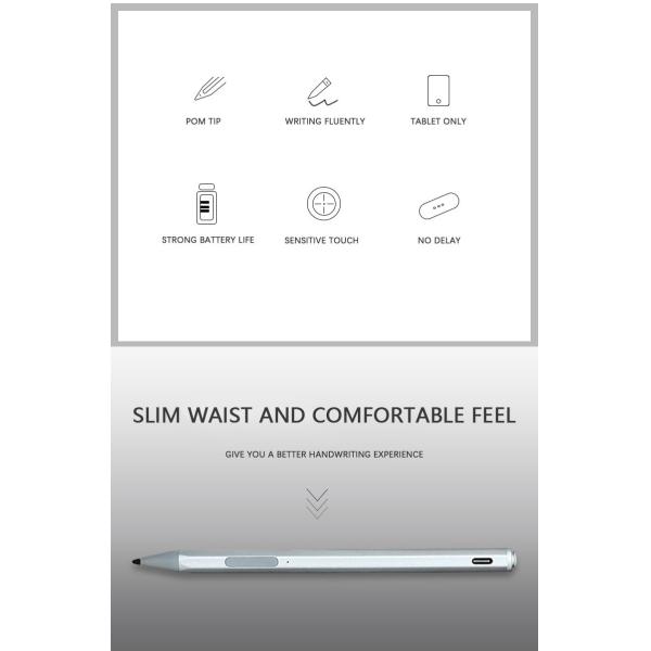 Aviation Aluminium Alloy Apple Pen Pencil Smart Digital Writing On 2nd Generation Surface