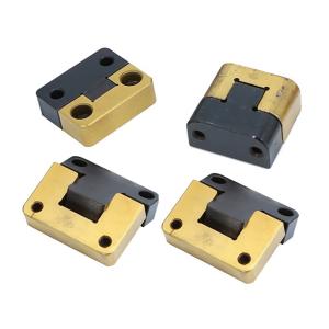1.7131 Oxide black Injection Mold Interlocks , Square Locking Block Set