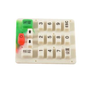 Customized Silicone Rubber Key with Optional Backlight for Brightness Control