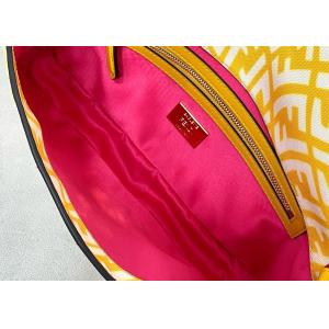 Newest F Letters Pattern Printing Single Strap Shoulder Bag 3D Effect Underarm