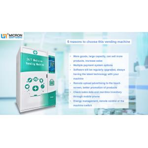 OEM medical drug vending machine with remote monitoring system