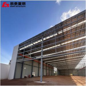 Prefabricated Long-span Portal Steel Frame Structure Industrial Workshop