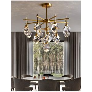 Modern Diamond Crystal Chandelier In Living Room minimalist chandelier(WH-CY-193