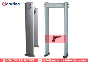 Cheap 55kgs Security Walk Through Gate , Security Gate Scanner Built In Self Diagnostic Program for sale