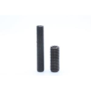 DIN Standard M2 M3 M4 M6 M8 M10 Steel Set Screw with Black Oxide Finish and
