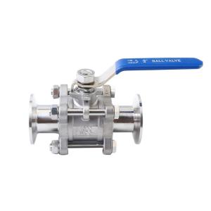 DN15-DN100 Stainless Steel PC Quick Connector Ball Valve for Household Usage at