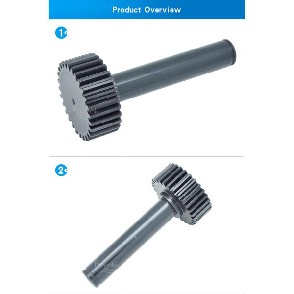 74447000 Shaft X – Drive Pinion DRV S52/S72 For Gerber GT5250 S5200