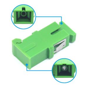 Simplex SC PC UPC Fiber Optic Adapter with Side Auto Shutter 4g Network