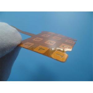 Single-sided flexible PCBs Keypad Application Prototype Polyimide FPC with 1 oz