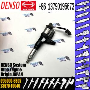 095000-6602, 095000-6603 common rail injector for HINO J08C J08E 500 Series