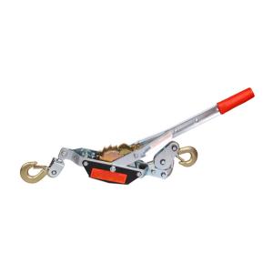 China JTHP-A 2T top grade coloured ribben of 2-hook double wheel puller for Mechanical Lifting Devices on sale
