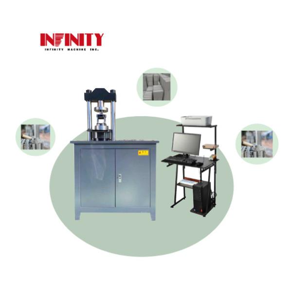 Double Column High Precision Control 300KN Servo Compression Strength Testing