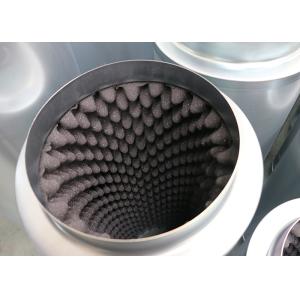 Circular Air Duct Noise Silencer , Hydroponic Grow Tent Vent Noise Silencer