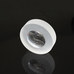 Optical Glass 114mm 250mm Flat Plano Convex Lens CaF2