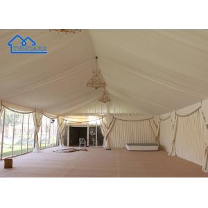 China Custom New Design Party Wedding Tents Marquee With Decoration Liner With Accessories on sale