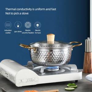 Good Selling Silver Multi-sizes Cookware Stew Pots Cooker SS 430 Cooking Pots