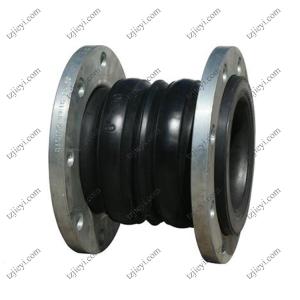 DIN ANIS JIS SS304 flange type double sphere rubber expansion joint EPDM NR NBR