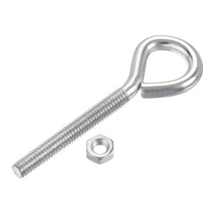 China OEM Accepted Stainless Steel Eye Bolt Screw with Nut Benefit on sale