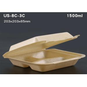 Biodegradable Corn Starch Disposable Foam Food Containers Lunch box Cup