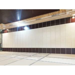 Movable Sliding Sound Proof Partitions Fire Resistant Melamine Surface