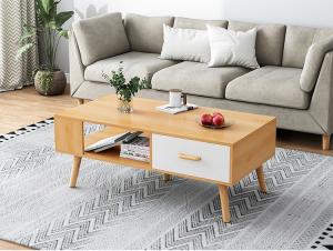 China 15kg Rectangular Storage Coffee Table , 0.8m Length Coffee Console Table on sale