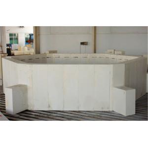 Fire Resistant Furnace Corundum Brick Fused Cast Alumina Block Al2O3 94%