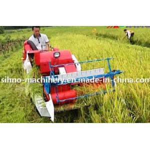 4LZ-0.8 without tail pulley mini muddy field applicable wheat combine harvester