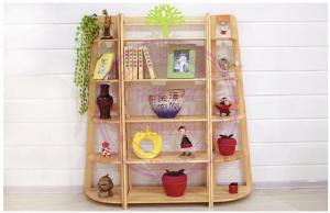 Cheap Wooden shelf, a wooden shelf, receive the wooden frame, wooden magazine rack for sale