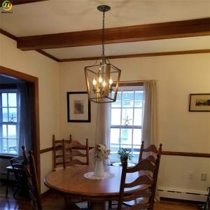 Iron Pendant Light Home Art Baking Paint Brown LED Nordic Pendant Light