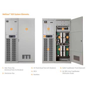 Modular Vertiv Outdoor Enclosures NetSure 801 Power System with 5800 watt