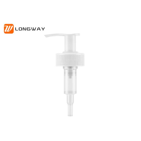 Quality Lightweight Plastic Lotion Pump Top With Custom Logo Printed SGS Approval wholesale