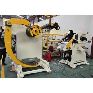 NC Servo Roll Feeder Machine Decoiler Straightener For Metal Sheet Strip Roll