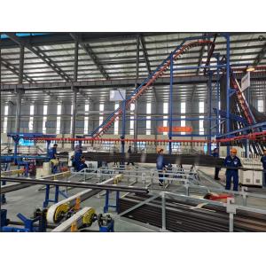 Cheap LPG Heating System Full-automatic Vertical Powder Coating Production Line Al Profile Surface Treatment for sale