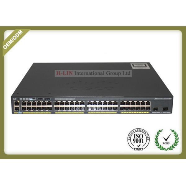 Quality 48 Port 10gb Fiber Optic Media Converter POE Switch WS-C2960X-48LPD-L wholesale