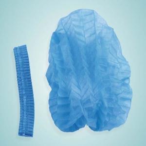 China Lightweight Medical Disposable Hair Cover , Spun Bounded Disposable Head Cover on sale