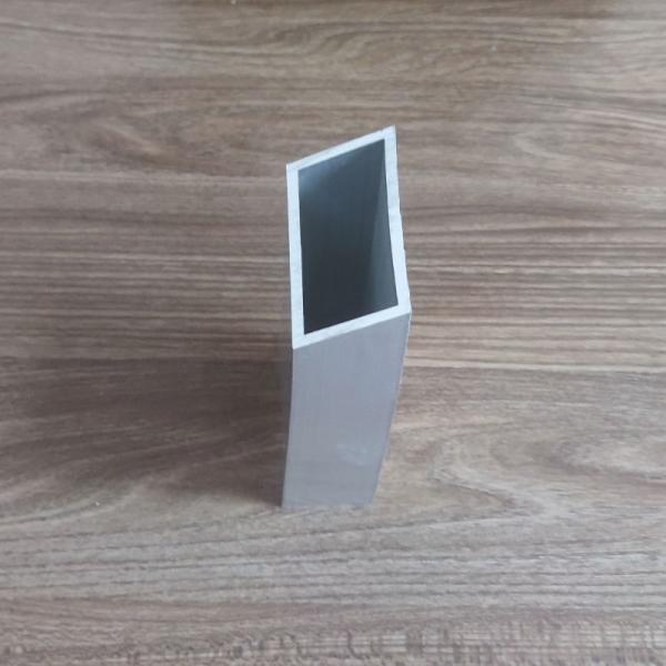 Structural T3-T8 Aluminum Square Profile Tube Silver Anodized Hexagon