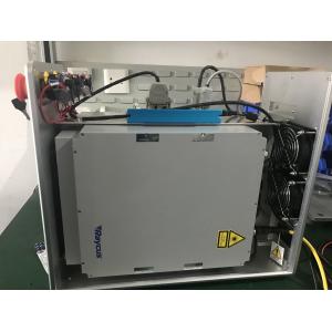 Fiber Optic Laser Engraving Machine For Steel Electronic Component Buttons