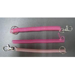 Light Translucent Green 10cm Long Trigger Spring String Key Chains