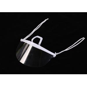 Buy cheap Reused Splash Proof Face Visor Anti Fog Mouth Shield Cover Transparent from wholesalers