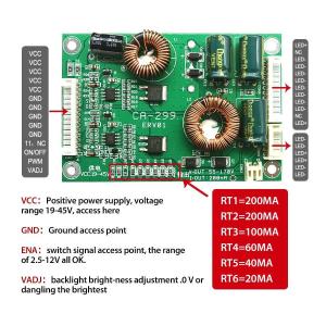 CA-299 Led Tv Universal Inverter Board 32''-60" Self Adjusted Current