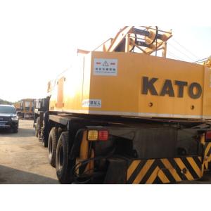 China 50T weight Used KATO Crane NK500E MITSUBISHI engine with Original Paint on sale