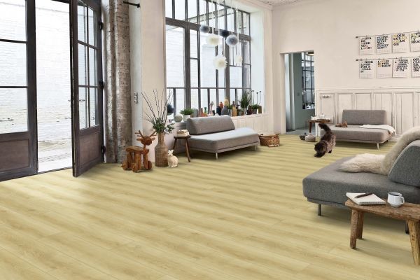 Quality 5mm MSPC Flooring Melamine Spc Flooring Wood Texture wholesale