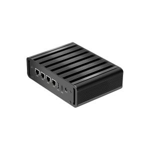 Intel N100 4 LAN Dual COM Industrial Mini Fanless PC With WIFI DDR4 16G RAM