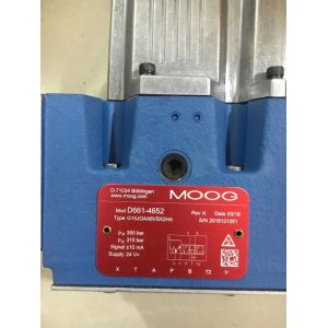 Original MOOG Servo Valve with 1500-2500 rpm Speed Range 5 Days Delivery and One Year Warranty for Flow and Pressure Control