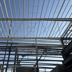 Residential Prefab Steel Frame House Q355B Main Material Short Assembly Time For