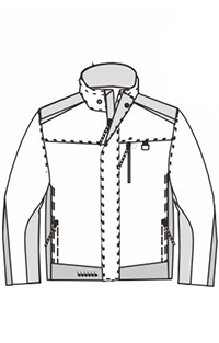Water Proof Winter Work Jacket , Wind Proof Winter Work Jacket , Breathable Cold Weather Work Jacket