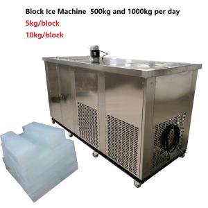 ICB-500 Commercial Stainless Steel Large Capacity Ice Block Make Machine 500 kg