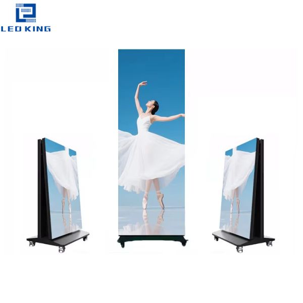 Foldable Indoor P2.5 LED Poster Display 640x1920mm Indoor Full Color Poster